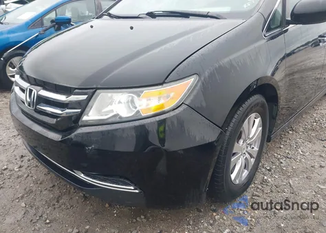 2014 Honda Odyssey Ex z USA, uszkodzony, nr VIN 5FNRL5H42EB082776